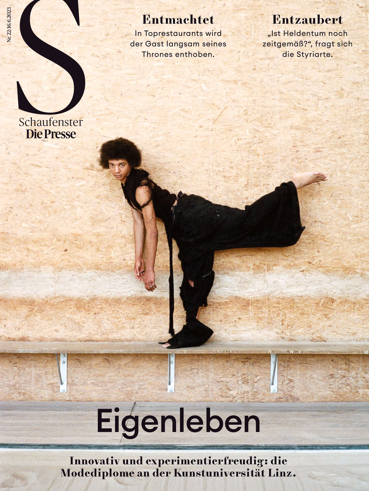 Schaufenster editorial cover featuring SEEWALD